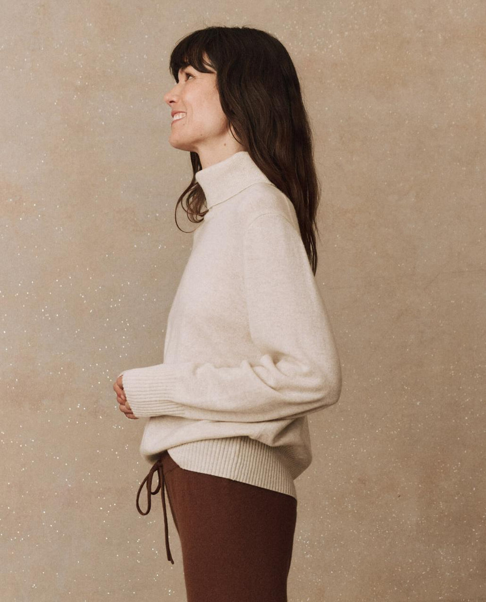 The Great. Sweaters | The Cashmere Turtleneck Sweater. Ivory - Women