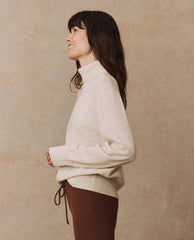 The Great. Sweaters | The Cashmere Turtleneck Sweater. Ivory - Women