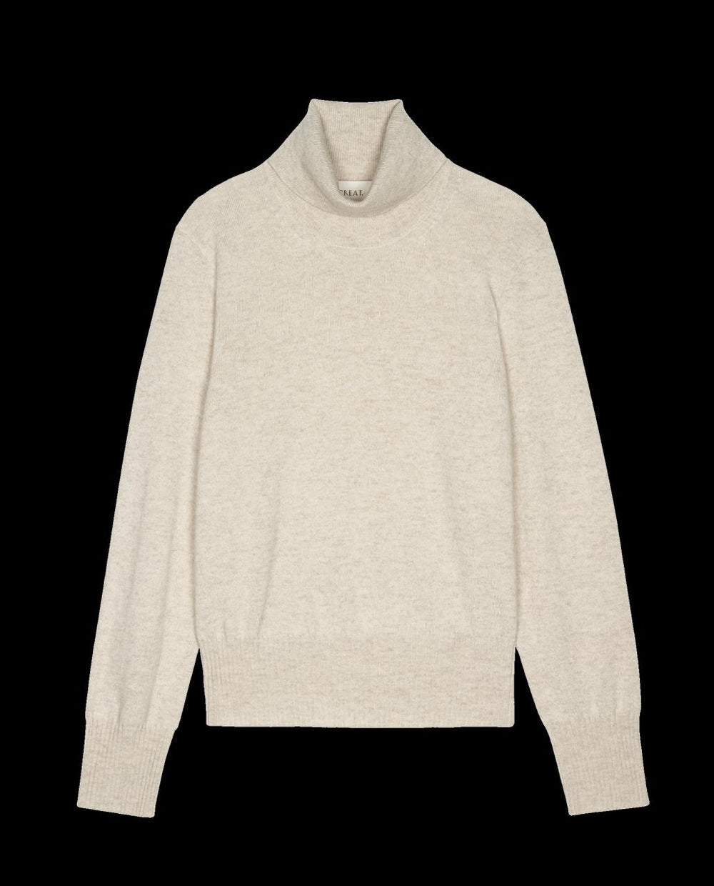 The Great. Sweaters | The Cashmere Turtleneck Sweater. Ivory - Women