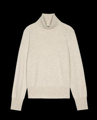 The Great. Sweaters | The Cashmere Turtleneck Sweater. Ivory - Women