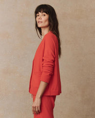 The Great. Sweaters | The Cashmere Varsity Cardigan. Ember - Women