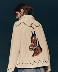 The Great. Sweaters | The Horse Lodge Cardigan. Cream - Women