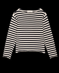 The Great. Sweaters | The Sailor Sweater. Black Stripe - Women