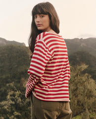 The Great. Sweaters | The Sailor Sweater. Maple Stripe - Women