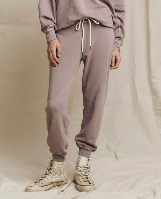 The Great. Sweatpants | The Cropped Sweatpant. Solid Quartz - Women