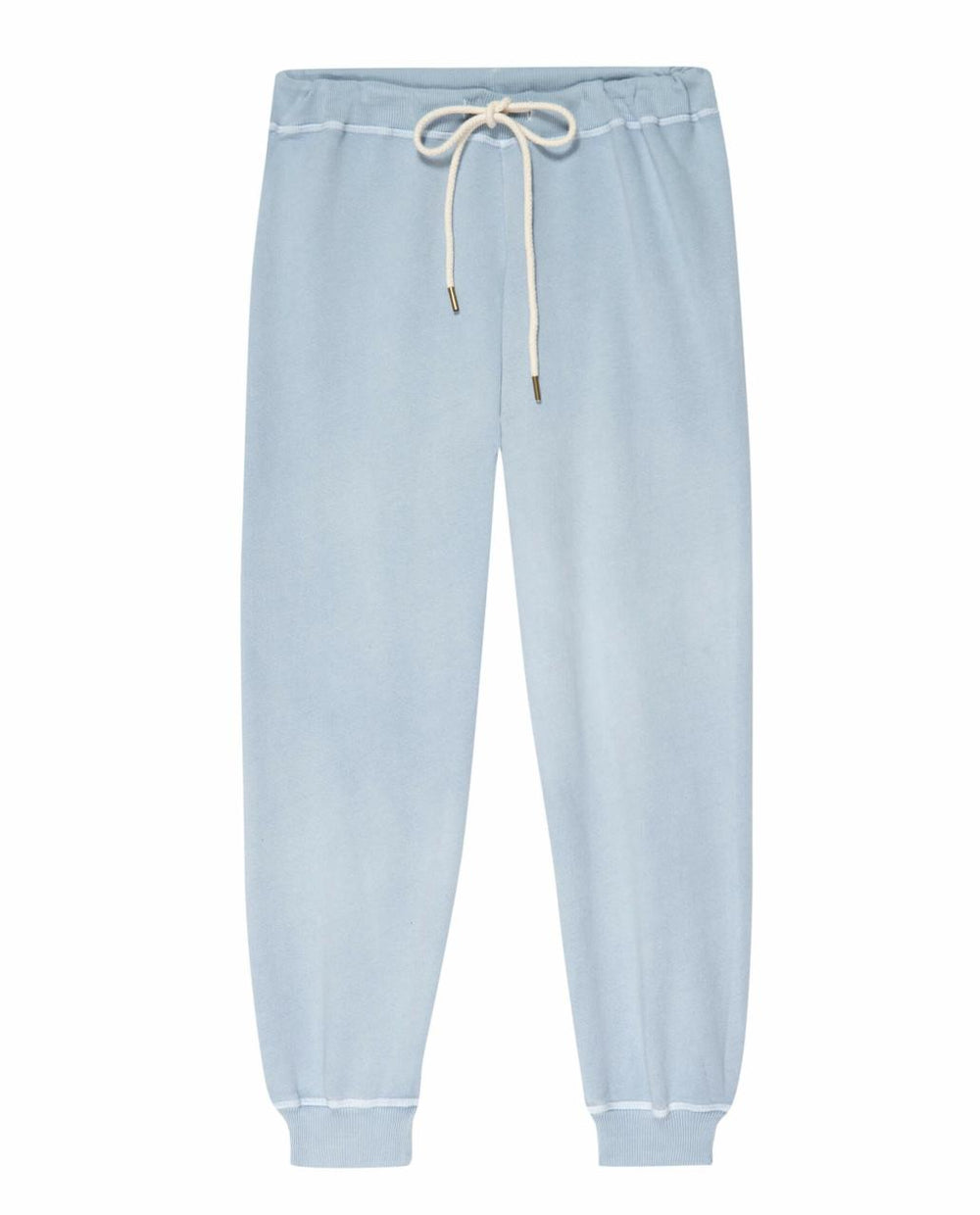 The Great. Sweatpants | The Cropped Sweatpant. Solid Whisper Blue - Women