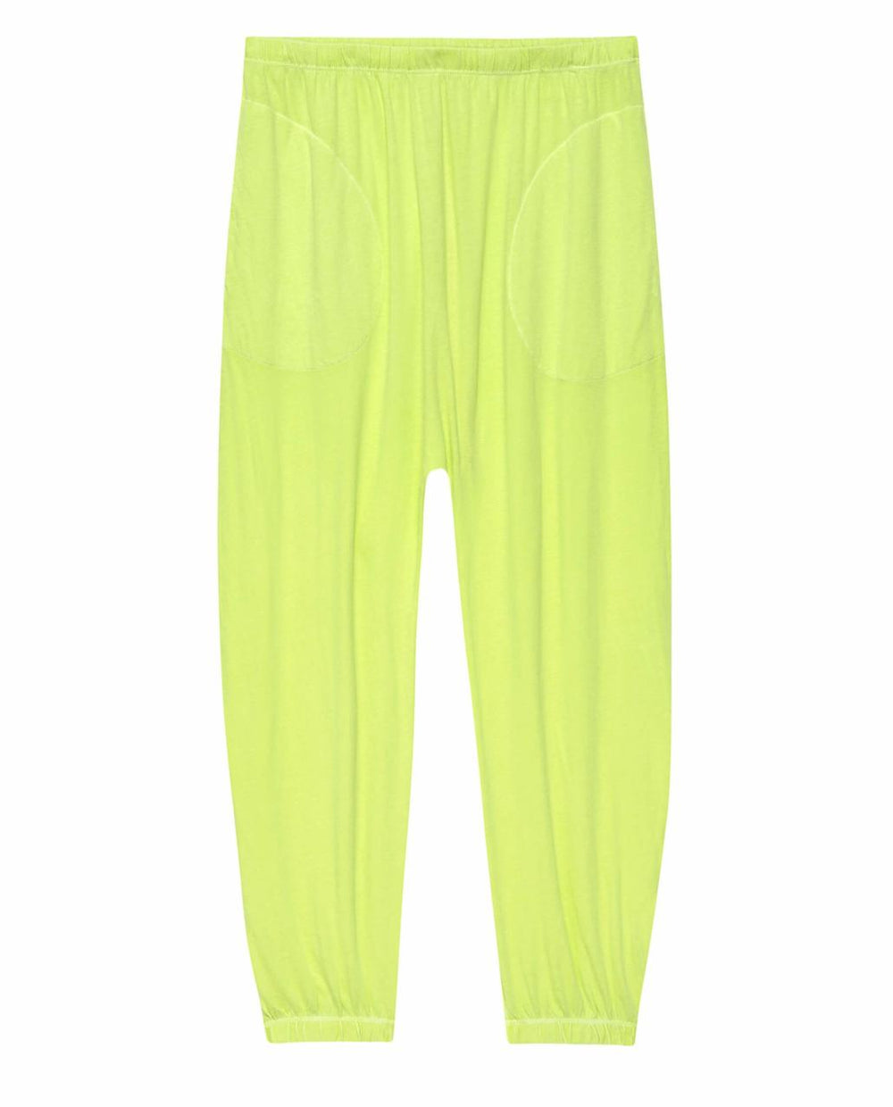 The Great. Sweatpants | The Jersey Jogger Pant. Lime Zest - Women