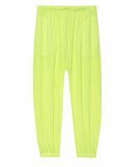 The Great. Sweatpants | The Jersey Jogger Pant. Lime Zest - Women