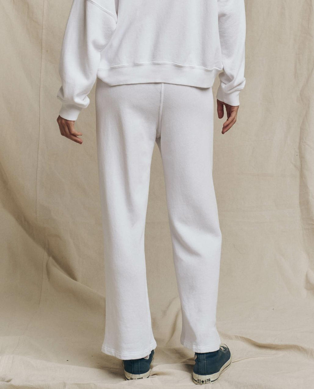 The Great. Sweatpants | The Lap Sweatpant. Solid True White - Women