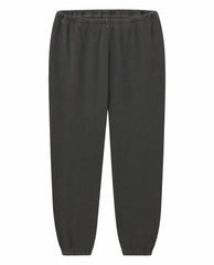 The Great. Sweatpants | The Stadium Sweatpant. Solid Washed Black - Women