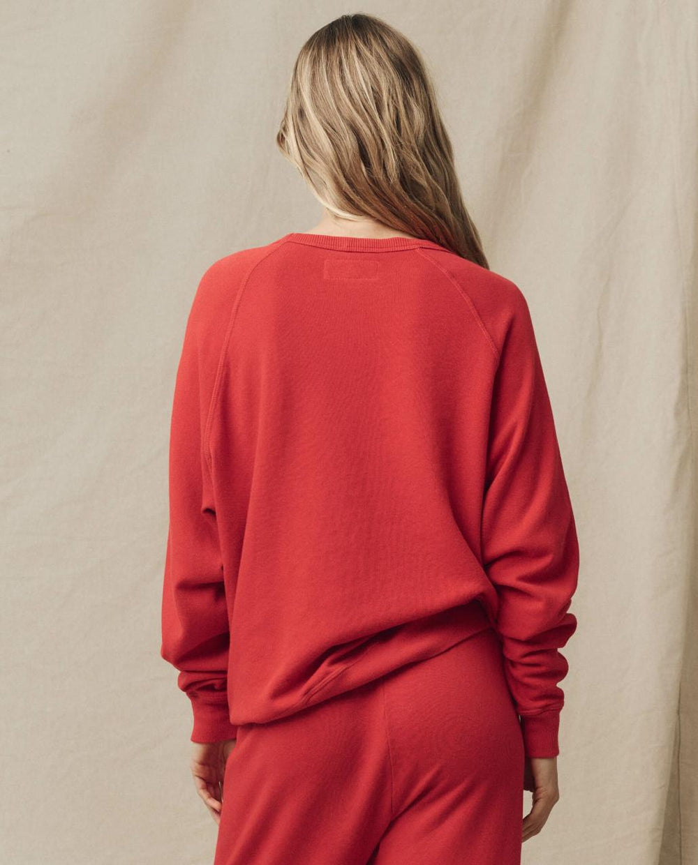 The Great. Sweatshirts | The College Sweatshirt. Solid Campfire - Women