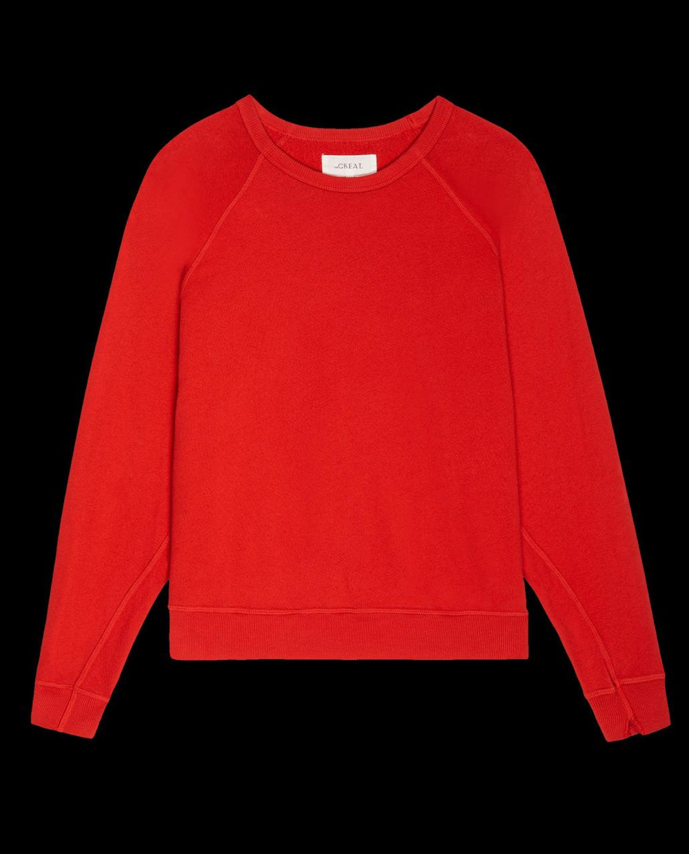 The Great. Sweatshirts | The College Sweatshirt. Solid Campfire - Women