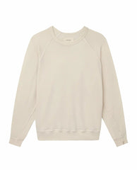 The Great. Sweatshirts | The College Sweatshirt. Washed White - Women