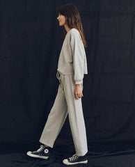 The Great. Sweatshirts | The League Sweatshirt. Lofty Heather Grey - Women