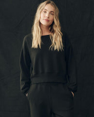 The Great. Sweatshirts | The League Sweatshirt. True Black - Women