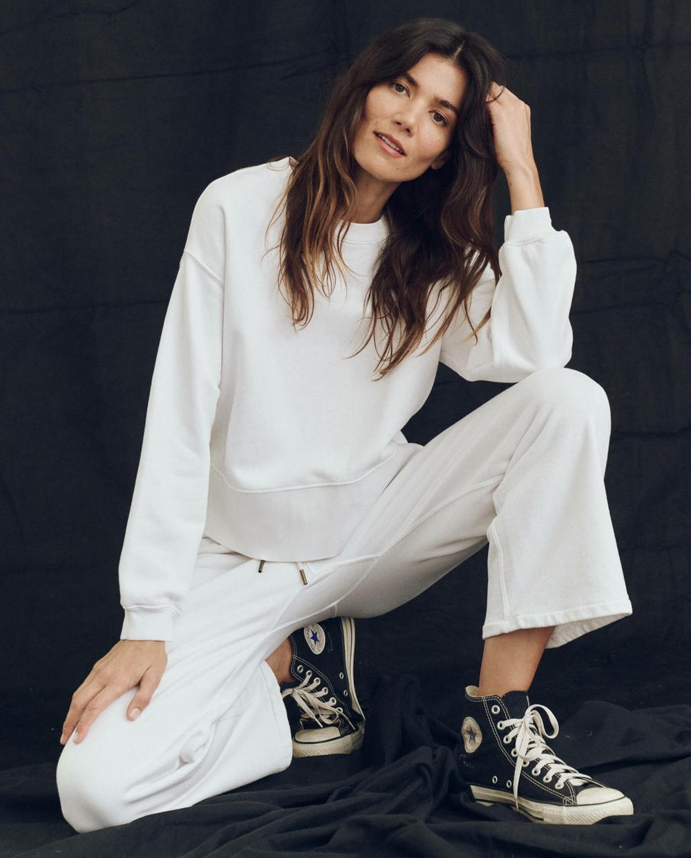 The Great. Sweatshirts | The League Sweatshirt. True White - Women