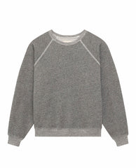 The Great. Sweatshirts | The Shrunken Sweatshirt. Varsity Grey - Women