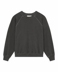 The Great. Sweatshirts | The Shrunken Sweatshirt. Washed Black - Women