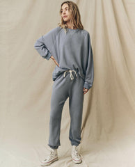 The Great. Sweatshirts | The Slouch Sweatshirt. Solid Big Sky - Women
