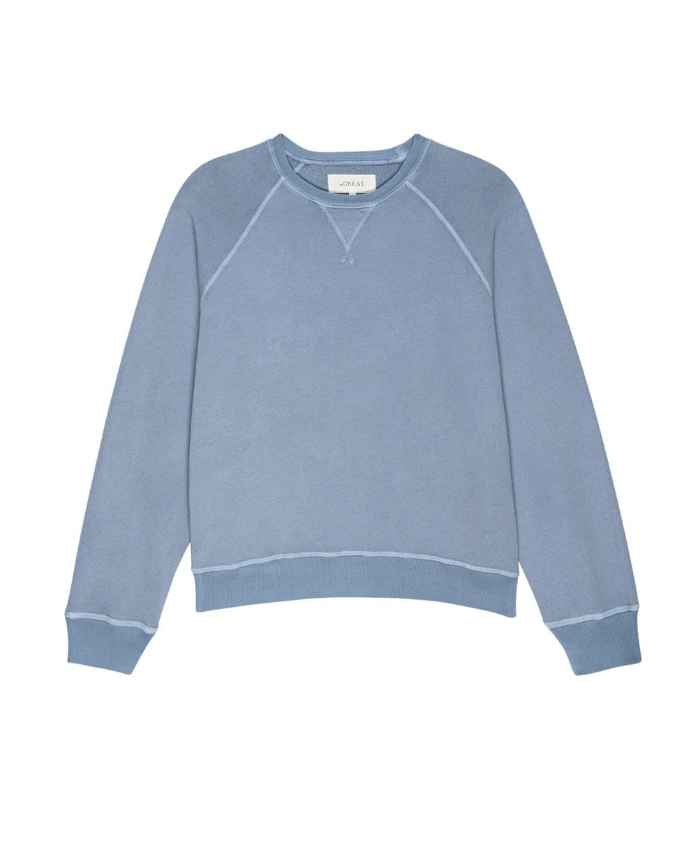 The Great. Sweatshirts | The Slouch Sweatshirt. Solid Big Sky - Women