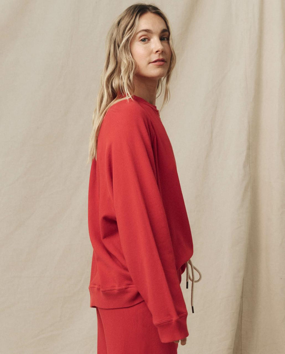 The Great. Sweatshirts | The Slouch Sweatshirt. Solid Campfire - Women