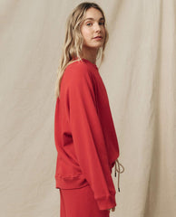 The Great. Sweatshirts | The Slouch Sweatshirt. Solid Campfire - Women