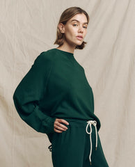 The Great. Sweatshirts | The Slouch Sweatshirt. Solid Pinyon - Women