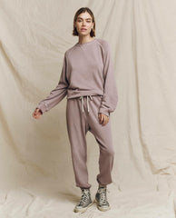 The Great. Sweatshirts | The Slouch Sweatshirt. Solid Quartz - Women