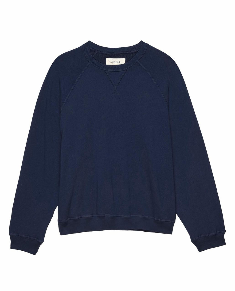 The Great. Sweatshirts | The Slouch Sweatshirt. Solid True Navy - Women