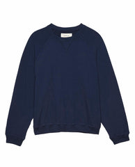 The Great. Sweatshirts | The Slouch Sweatshirt. Solid True Navy - Women