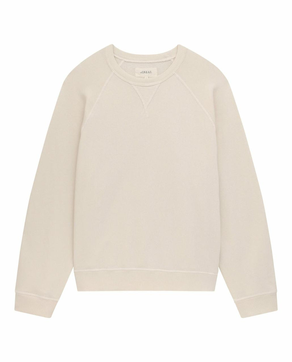 The Great. Sweatshirts | The Slouch Sweatshirt. Washed White - Women