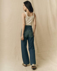 The Great. Tanks | The Slim Tank. Solid True White - Women