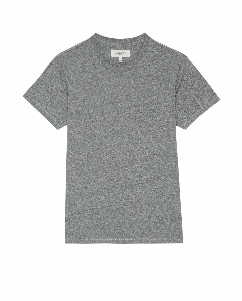 The Great. Tees & Sweats | The Men's Boxy Crew. Heather Grey - Men