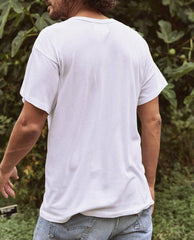 The Great. Tees & Sweats | The Men's Boxy Crew. True White - Men