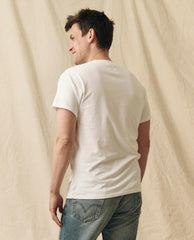 The Great. Tees & Sweats | The Men's Pure Knits Slim Tee. True White - Men