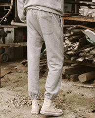 The Great. Tees & Sweats | The Men's Stadium Sweatpant. Varsity Grey - Men