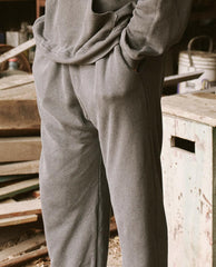 The Great. Tees & Sweats | The Men's Stadium Sweatpant. Washed Black - Men