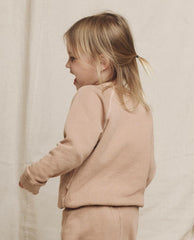 The Great. Tees & Sweats | The Little College Sweatshirt. Solid Biscotti - Kids