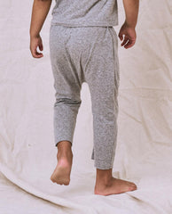 The Great. Tees & Sweats | The Little Jersey Crop. Heather Grey - Kids