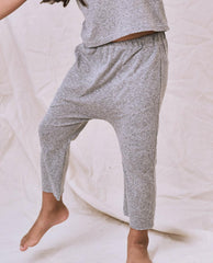 The Great. Tees & Sweats | The Little Jersey Crop. Heather Grey - Kids