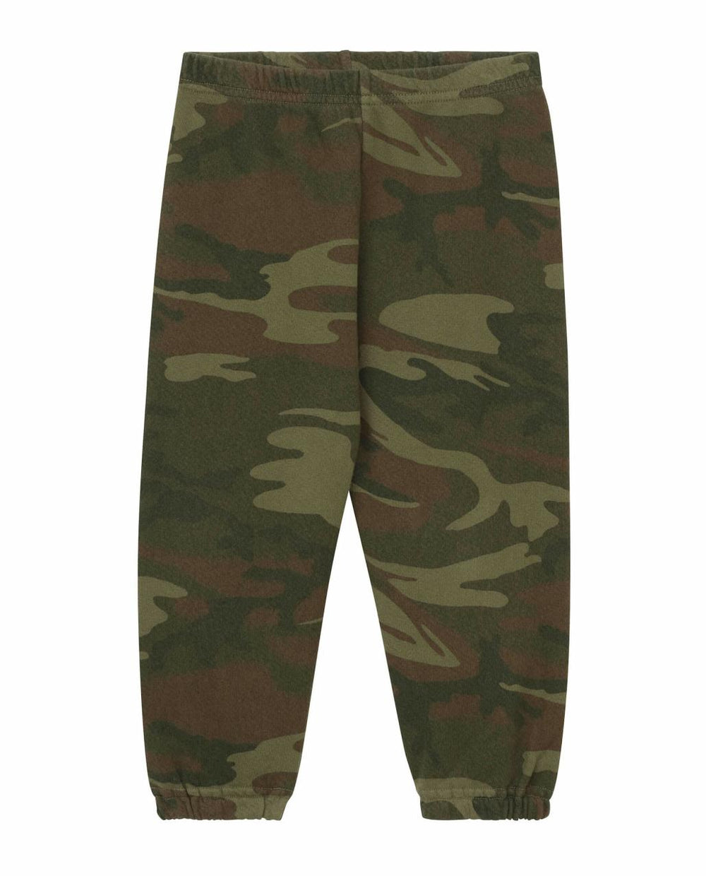 The Great. Tees & Sweats | The Little Stadium Sweatpant. Novelty Deep Woods Camo - Kids