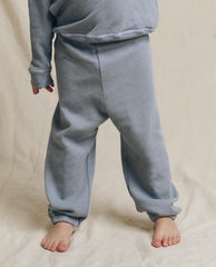 The Great. Tees & Sweats | The Little Stadium Sweatpant. Solid Big Sky - Kids