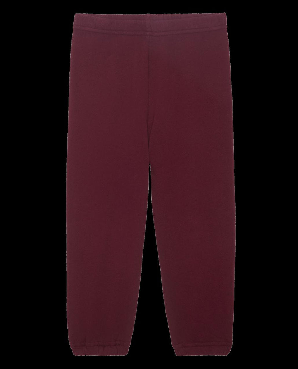 The Great. Tees & Sweats | The Little Stadium Sweatpant. Solid Plum - Kids