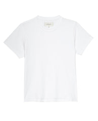 The Great. Tees | The Little Tee. True White - Women