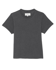 The Great. Tees | The Little Tee. Washed Black - Women