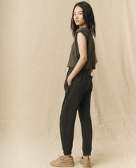 The Great. Tees | The Square Tee. Washed Black - Women