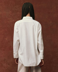 The Great. Tops | The Classic Tux Top. White - Women