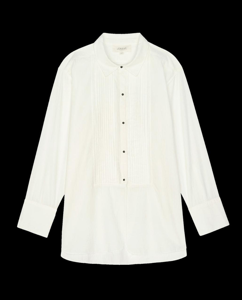 The Great. Tops | The Classic Tux Top. White - Women