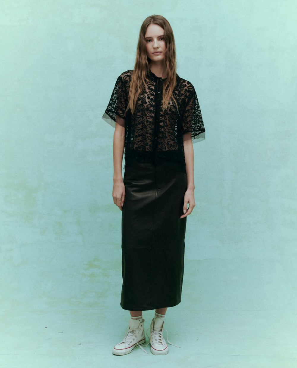 The Great. Tops | The Cotillion Top. Black - Women