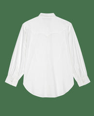 The Great. Tops | The Cowboy Tux Top. White - Women